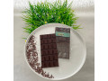 Crunchy black praline chocolate tablet Crunchy black praline chocolate tablet