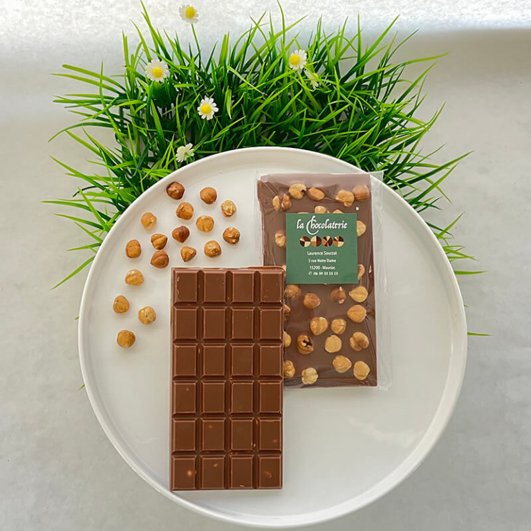 Tablet hazelnut milk chocolate Tablet hazelnut milk chocolate